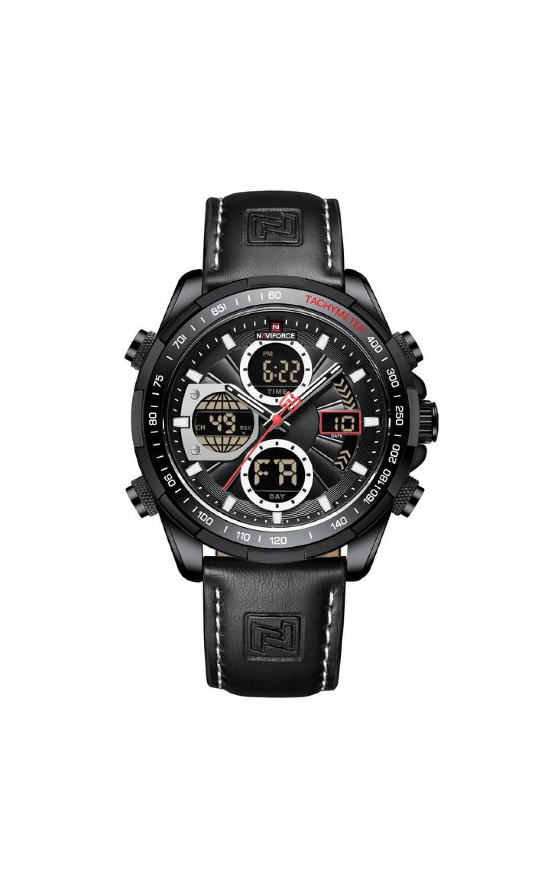 Чоловічий годинник  Naviforce Fly Black