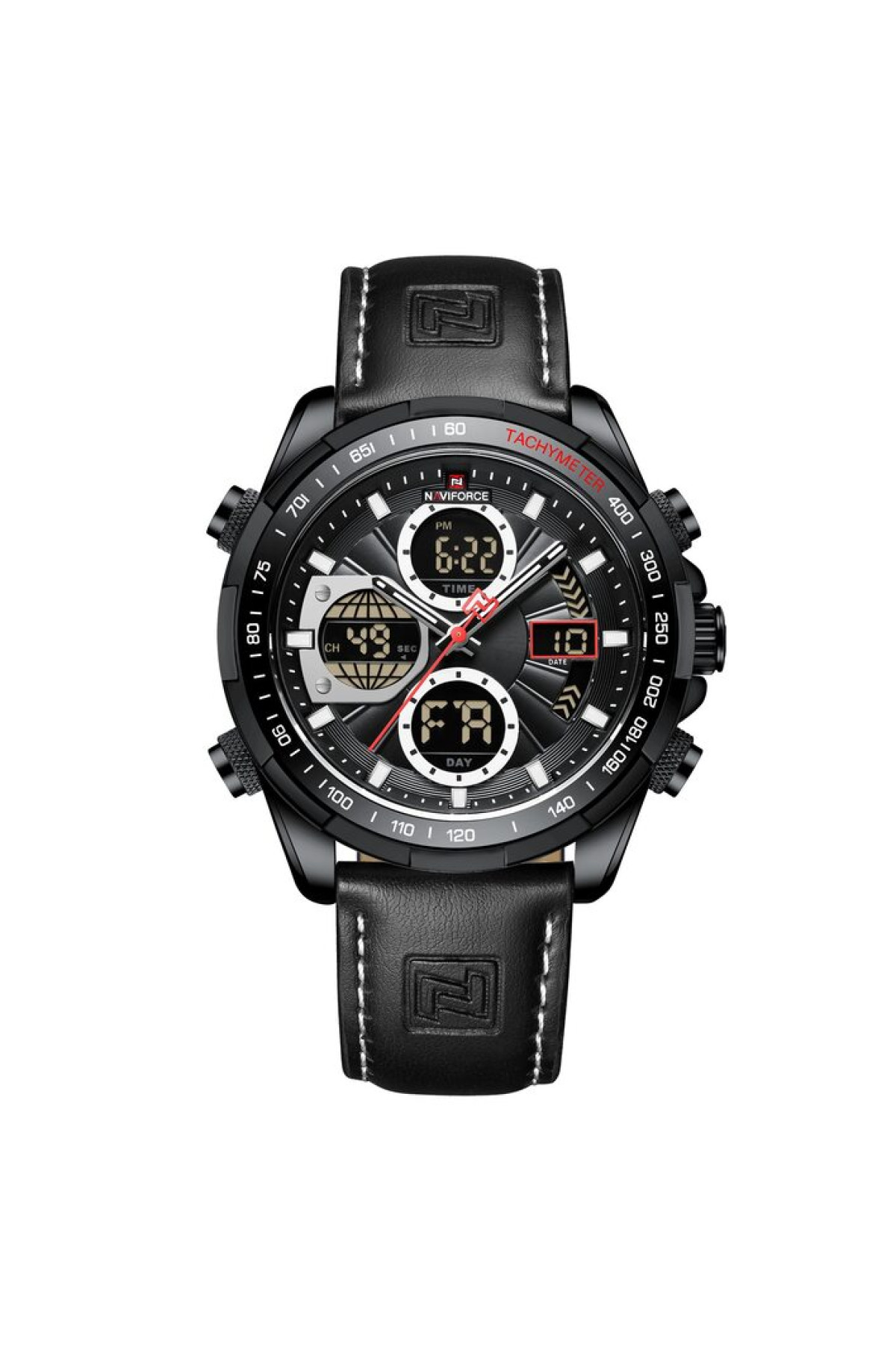 Чоловічий годинник  Naviforce Fly Black