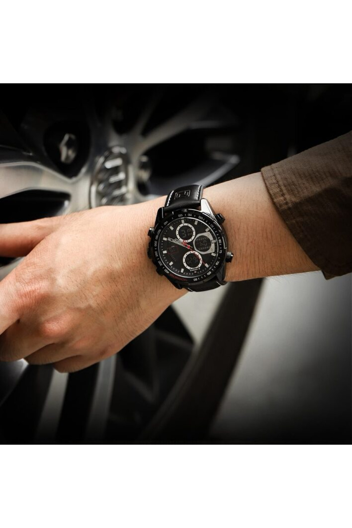 Чоловічий годинник  Naviforce Fly Black