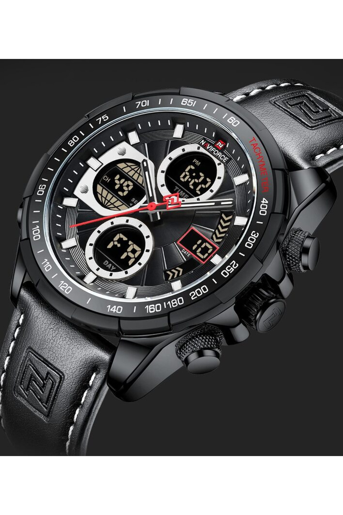 Чоловічий годинник  Naviforce Fly Black