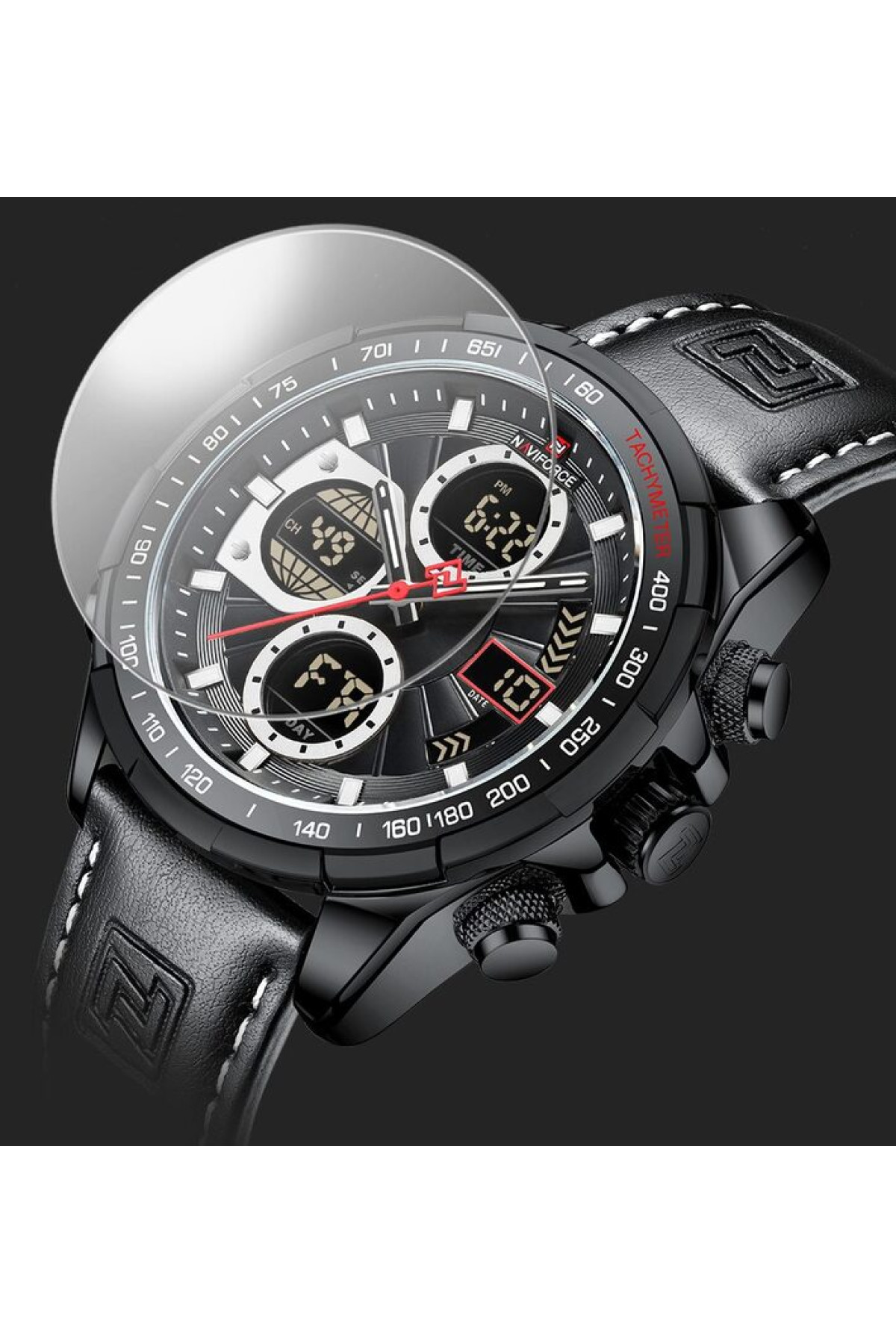 Чоловічий годинник  Naviforce Fly Black