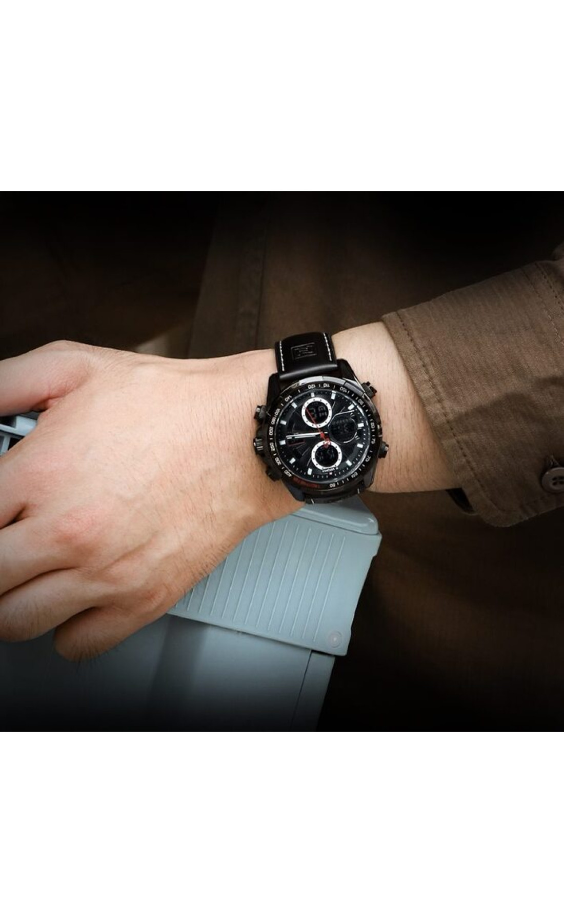 Чоловічий годинник  Naviforce Fly Black