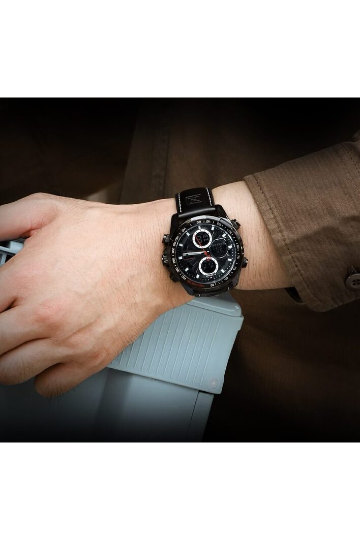 Чоловічий годинник  Naviforce Fly Black