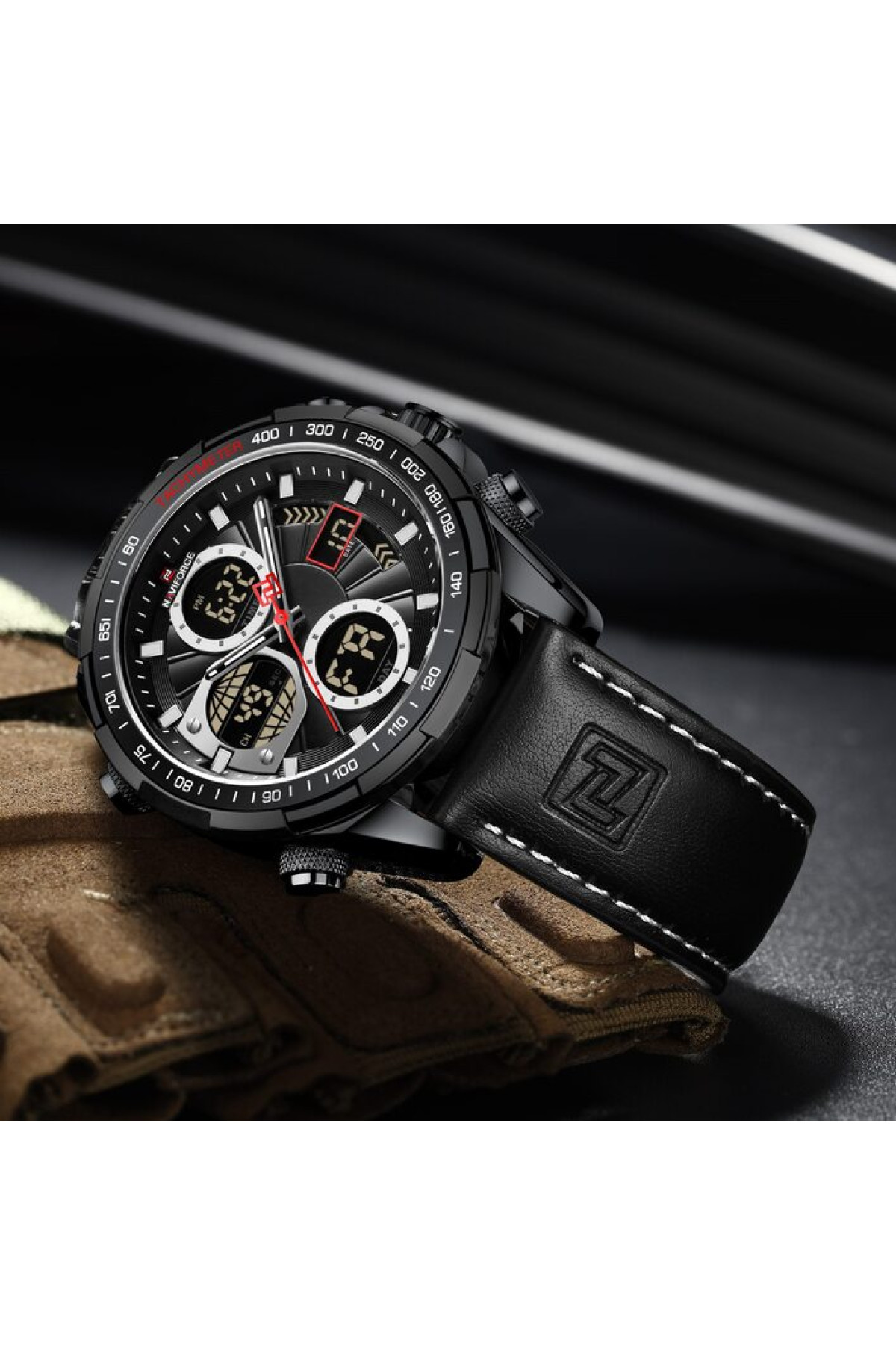 Чоловічий годинник  Naviforce Fly Black