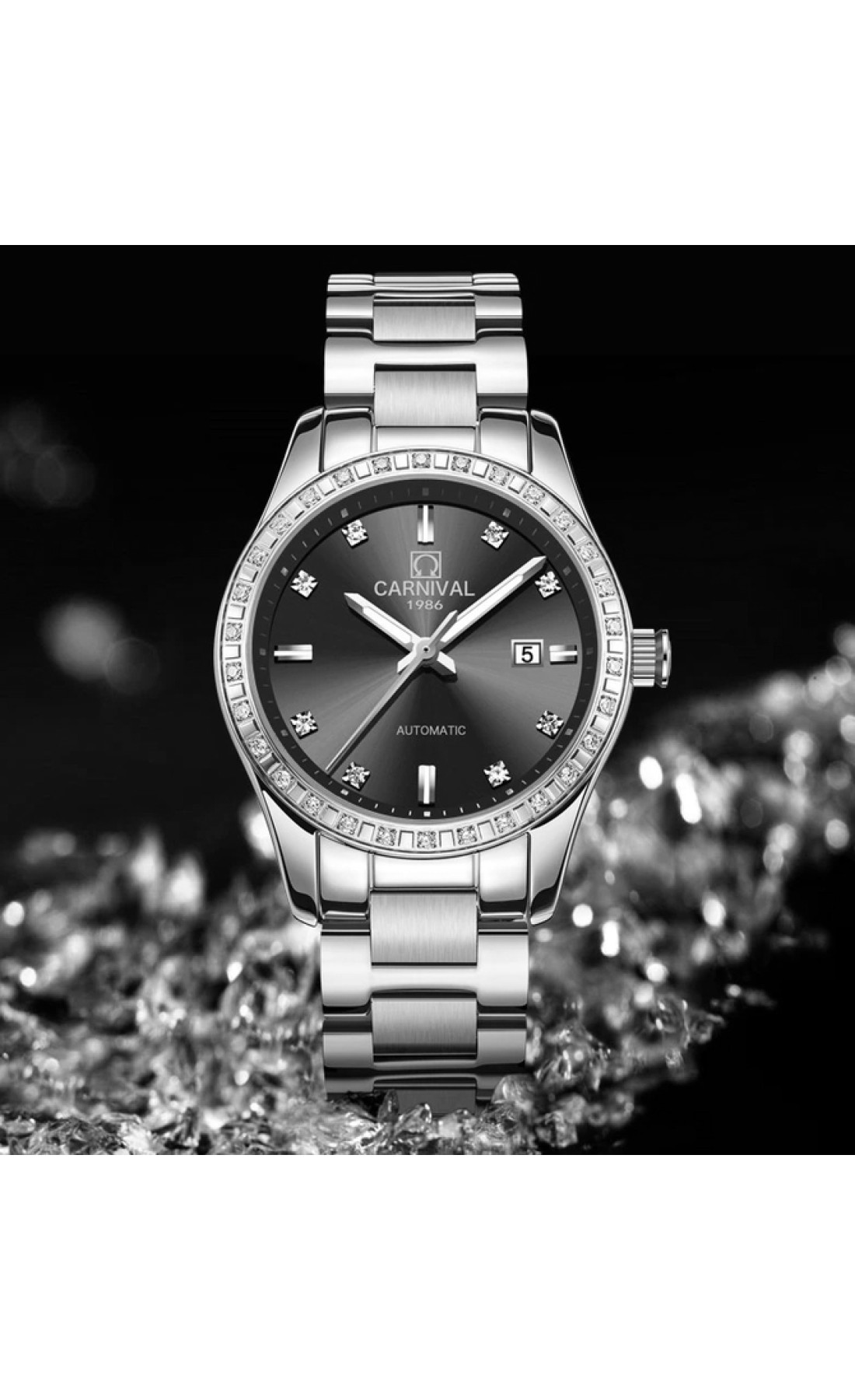 Жіночий годинник  Carnival Luiza Black