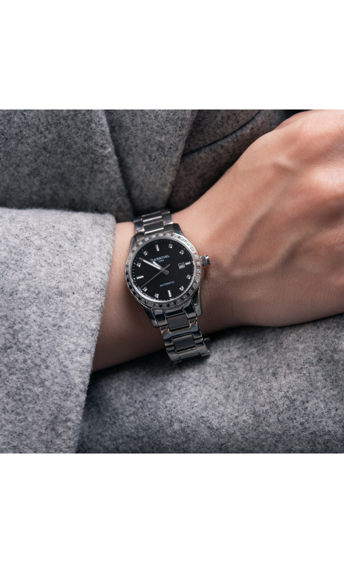 Жіночий годинник  Carnival Luiza Black