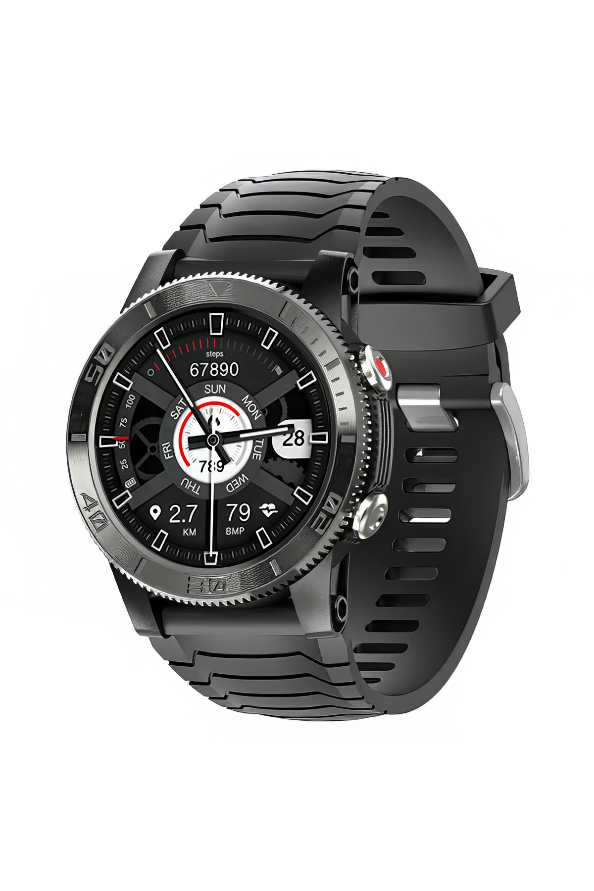 Смарт годинник  North Edge XTrek Black з компасом