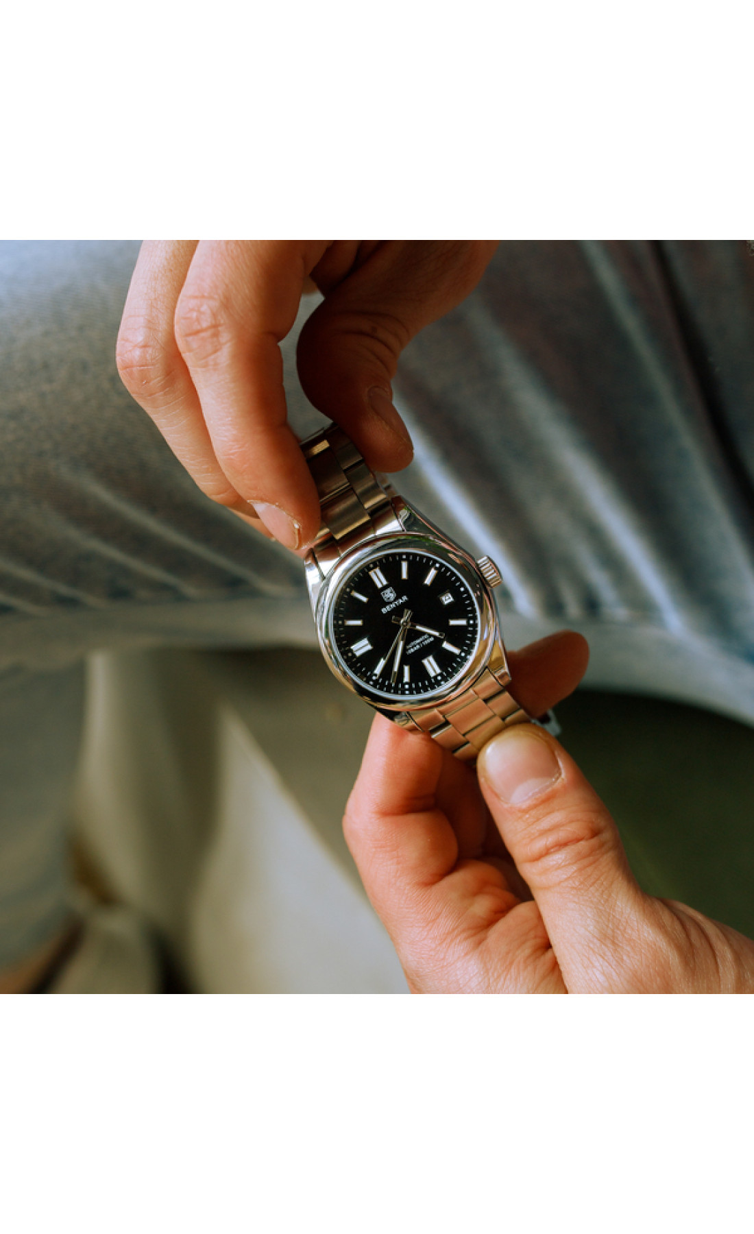 Чоловічий годинник  Benyar Automatic 10 BAR