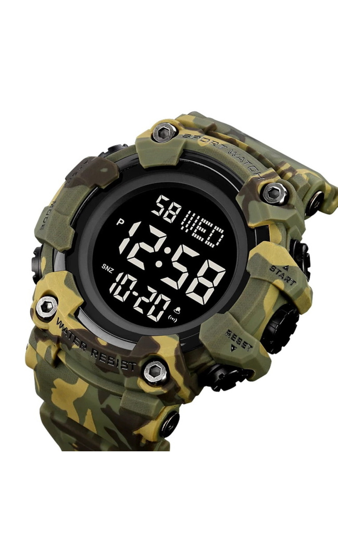 Чоловічий годинник  Skmei Kamo Green