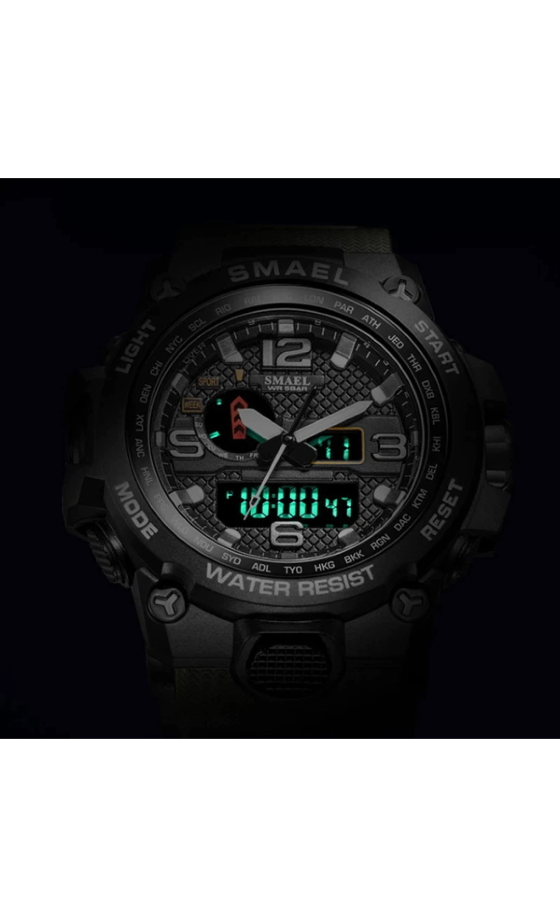 Чоловічий годинник  Smael Tank