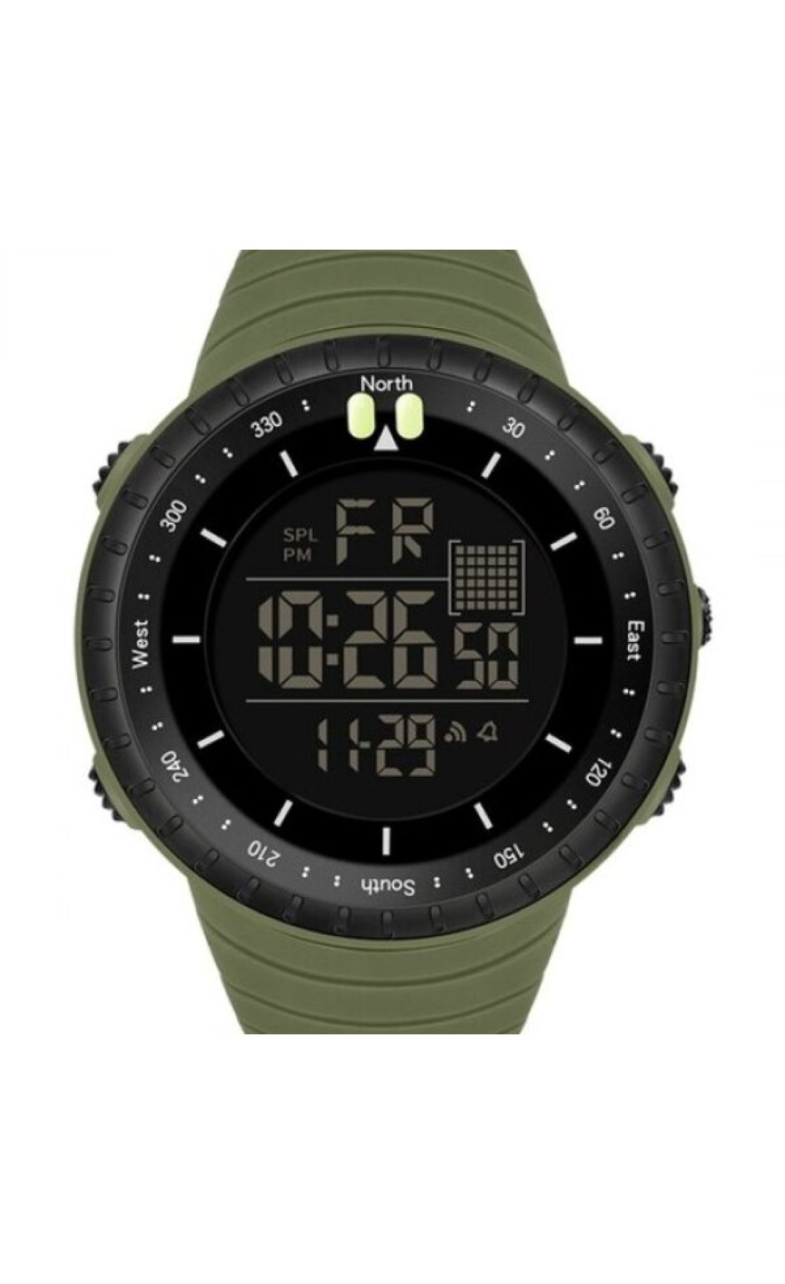 Чоловічий годинник  Sanda Bike Green