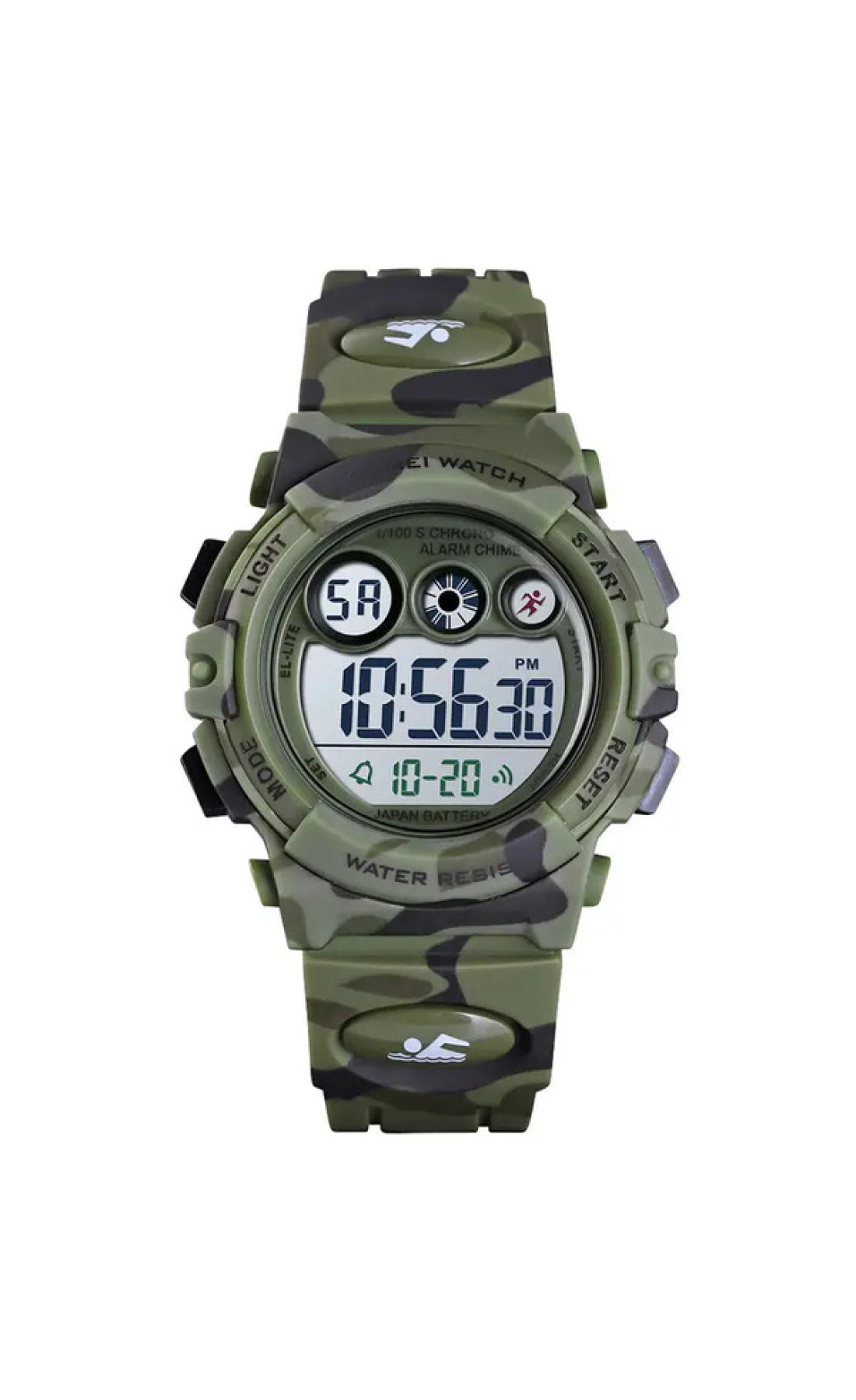 Чоловічий годинник  Skmei Kids KamoGreen