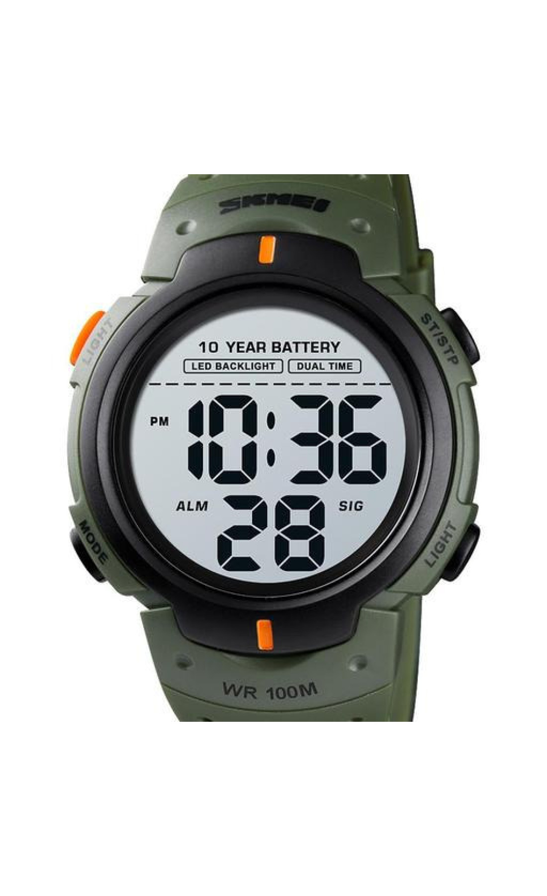 Чоловічий годинник  Skmei Neon 10 Bar