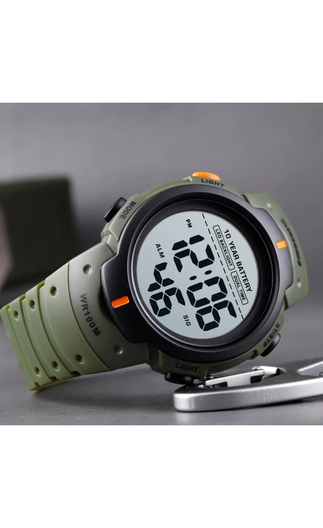 Чоловічий годинник  Skmei Neon 10 Bar