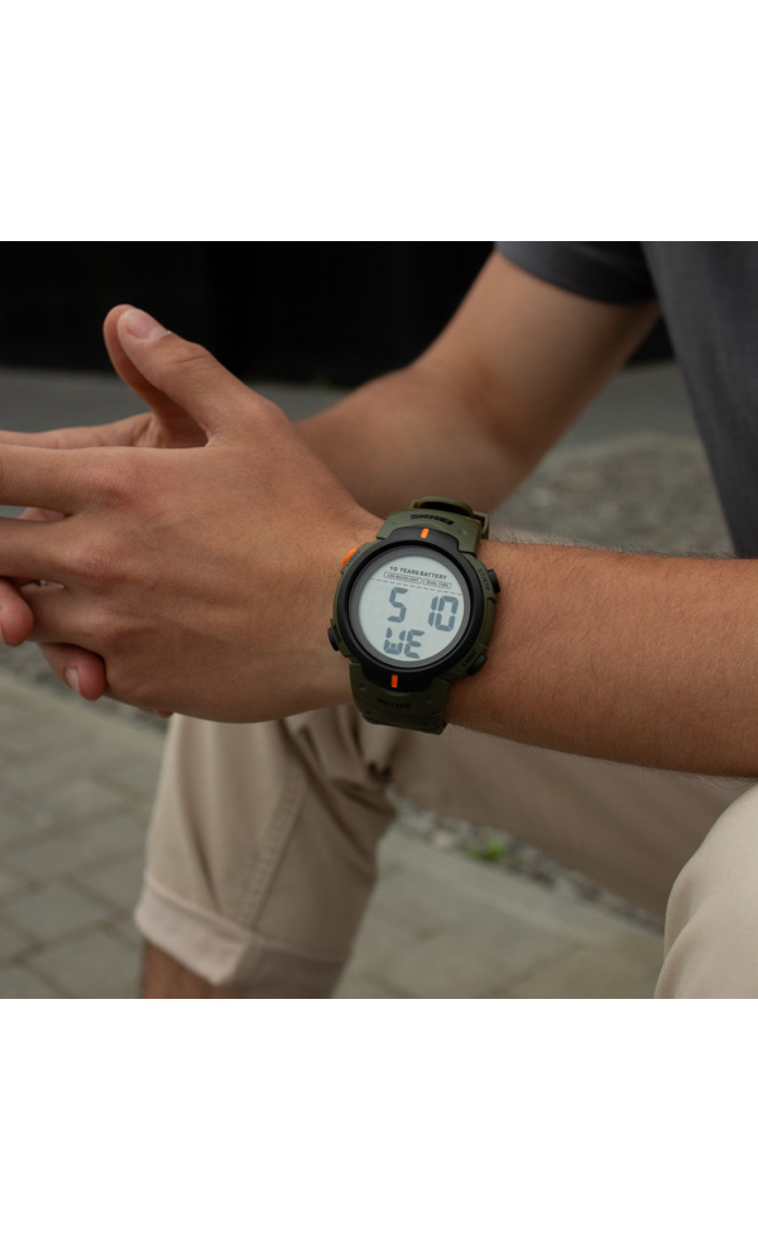 Чоловічий годинник  Skmei Neon 10 Bar