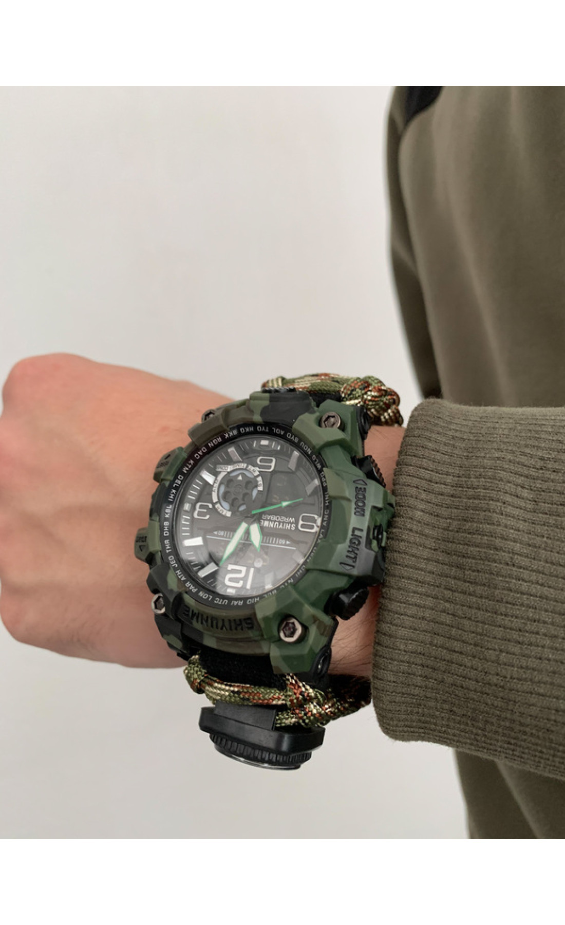 Чоловічий годинник  Hemsut Military з компасом