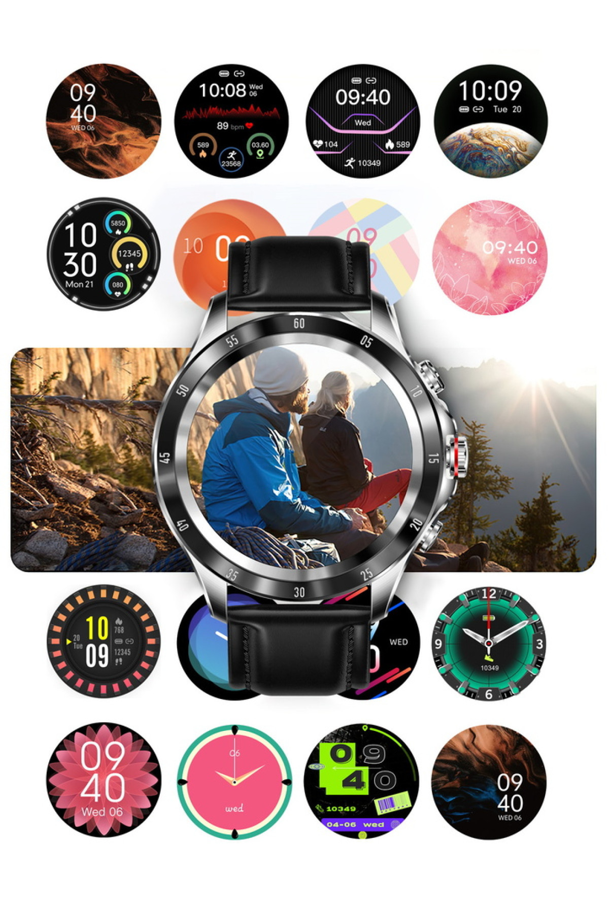 Смарт годинник  Smart Terminator New Silver