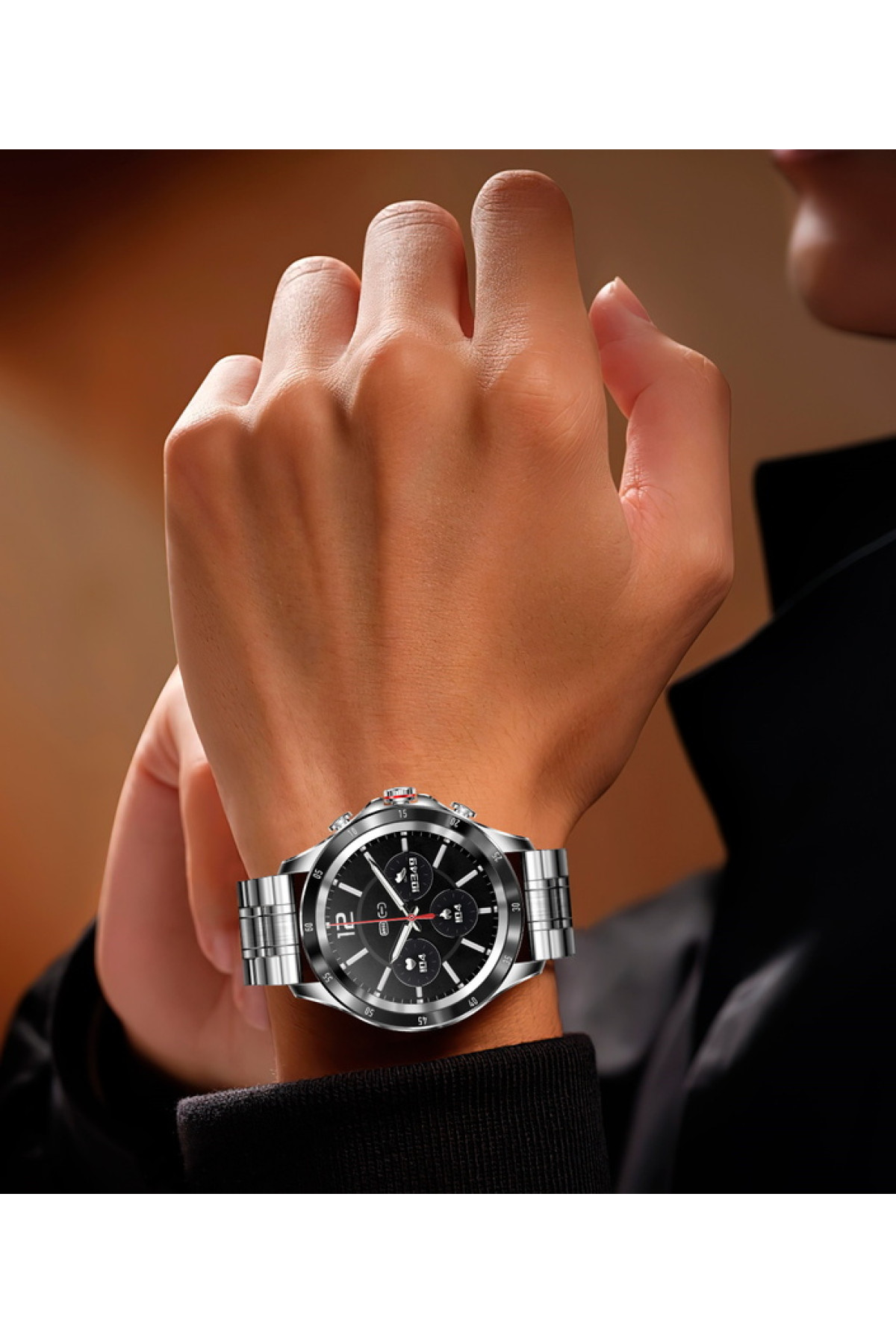 Смарт годинник  Smart Terminator New Silver