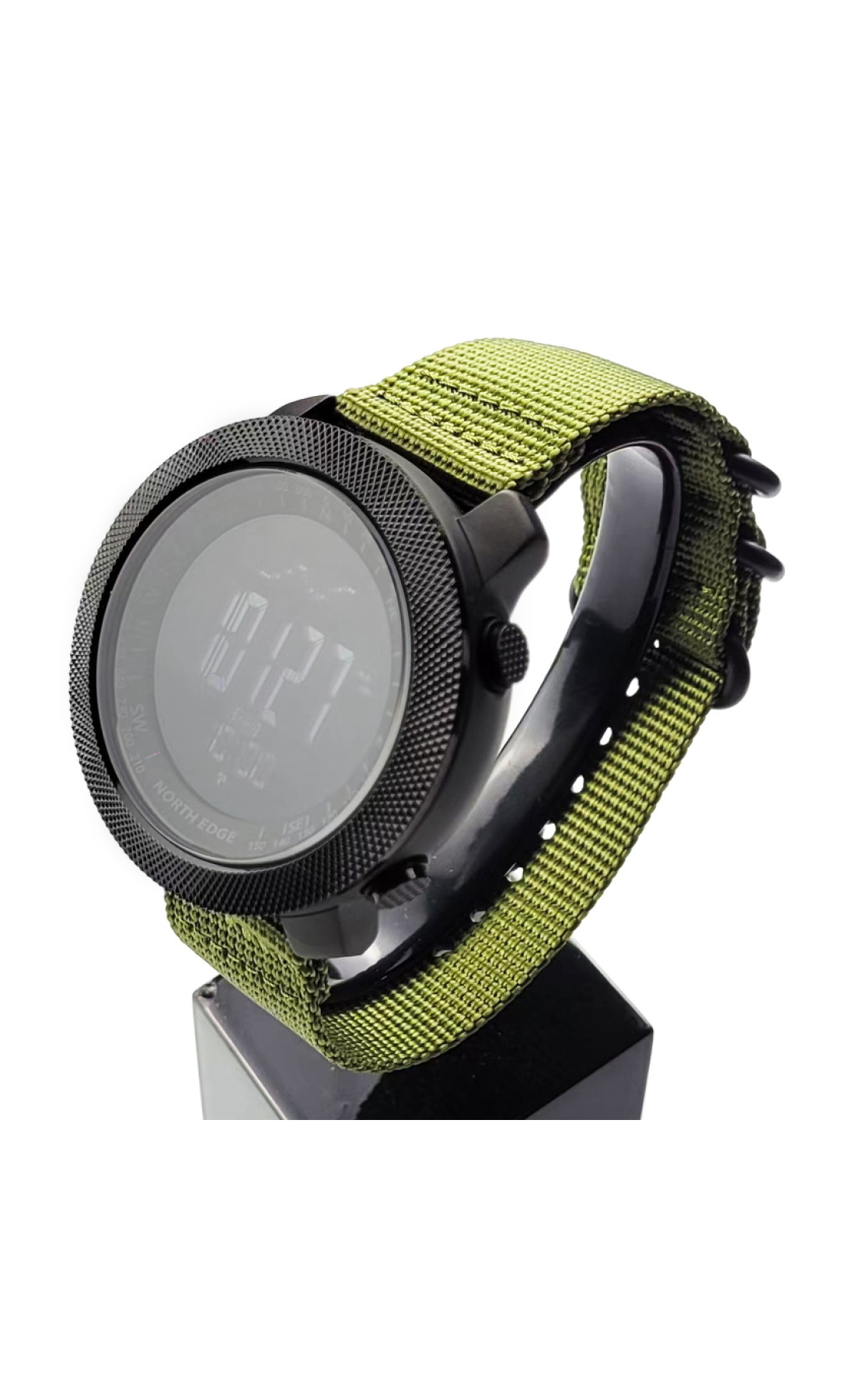 Чоловічий годинник  North Edge Apache Green 5BAR з компасом