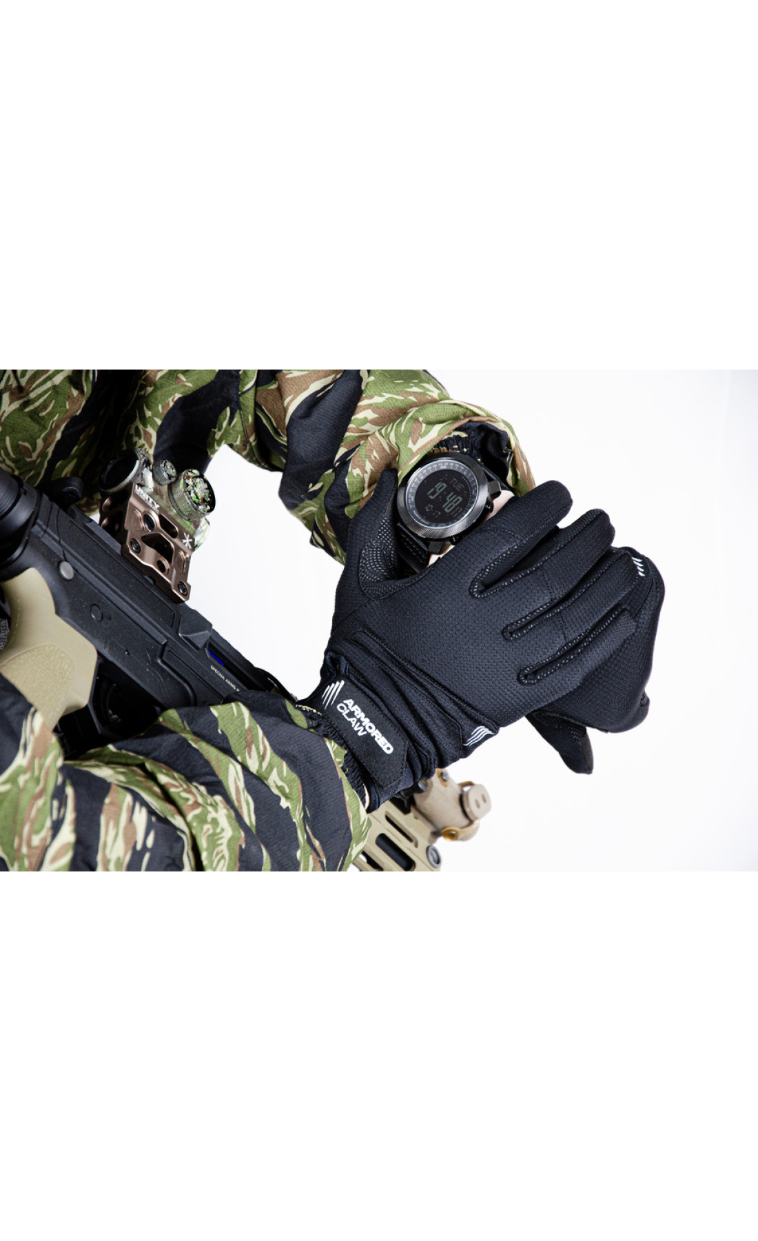 Чоловічий годинник  North Edge Apache Green 5BAR з компасом