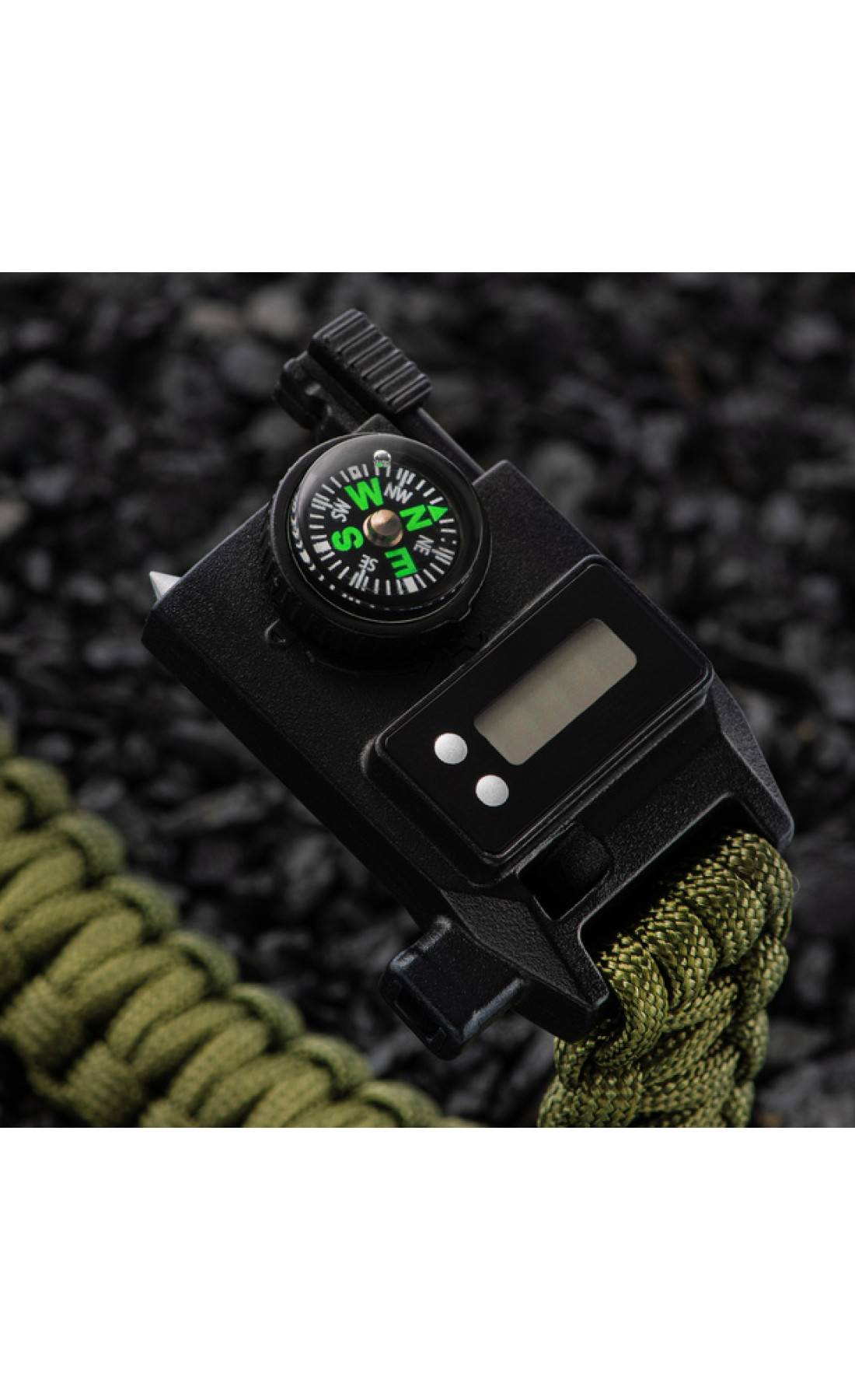 Чоловічий годинник  Besta Band з компасом 6 в 1