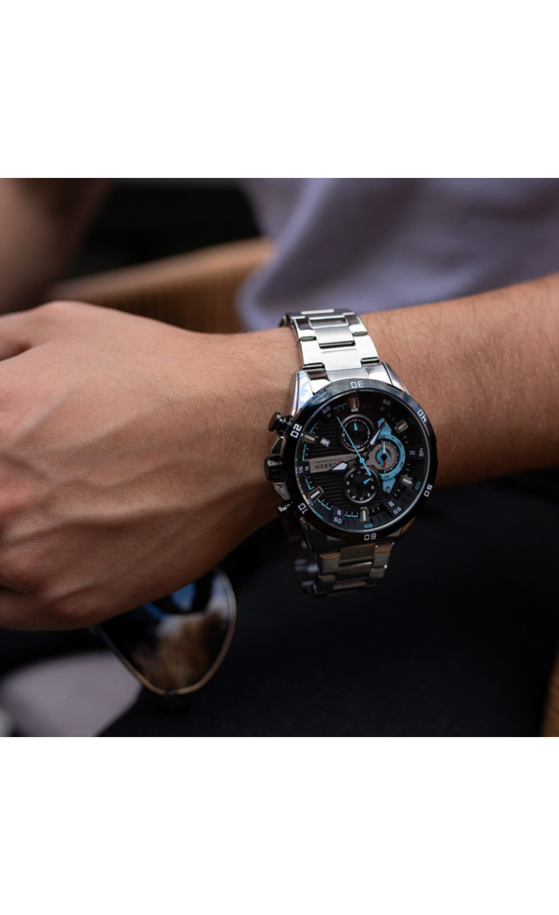 Чоловічий годинник  Curren Roberto