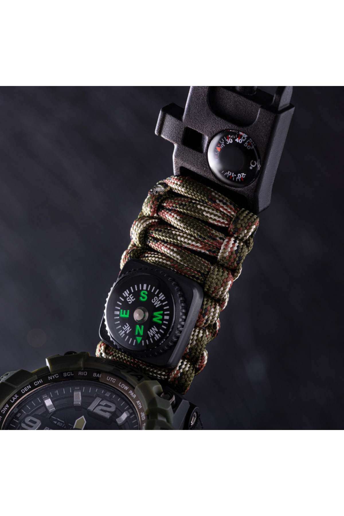 Чоловічий годинник  Besta Military з компасом