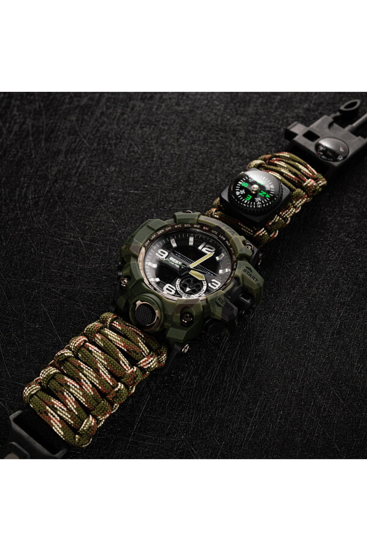 Чоловічий годинник  Besta Military з компасом