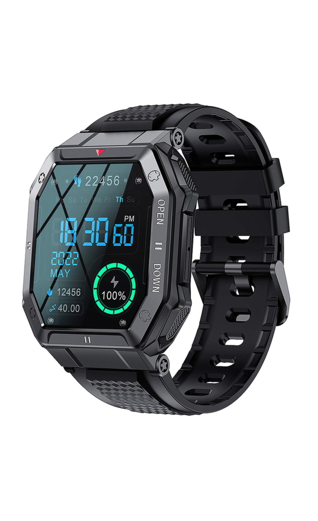 Смарт годинник  Smart Everest Black