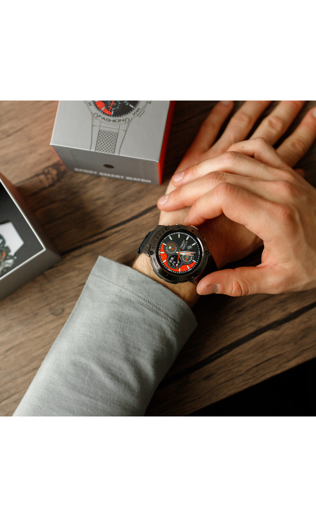 Смарт годинник  Smart Sport G-Wear Black