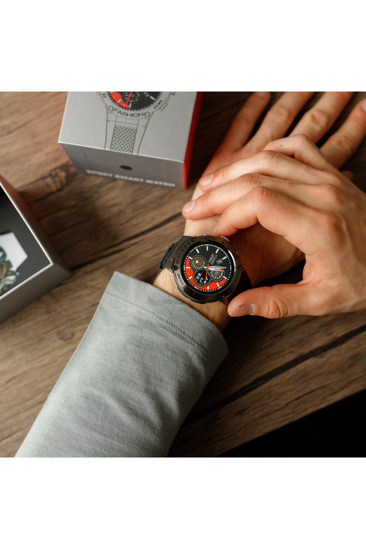 Смарт годинник  Smart Sport G-Wear Black