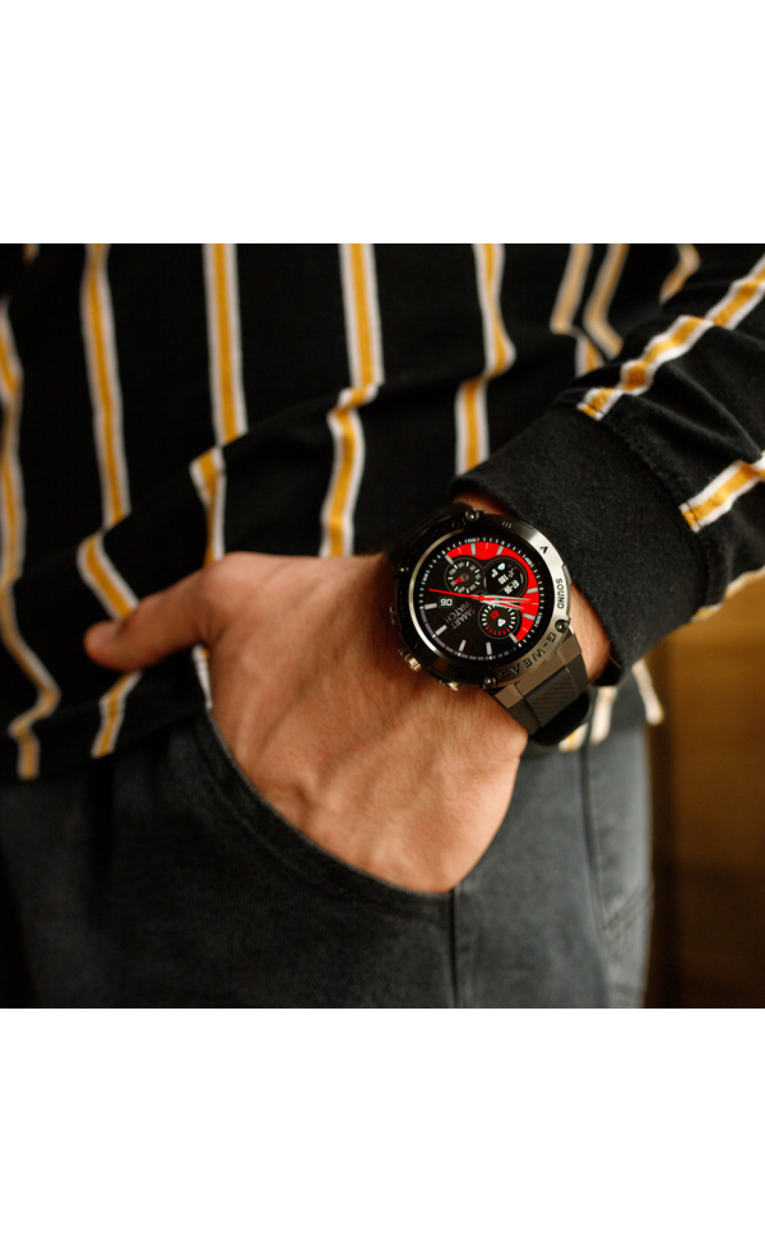 Смарт годинник  Smart Sport G-Wear Black