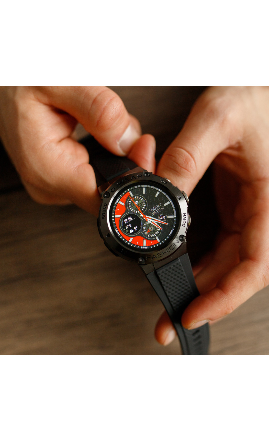 Смарт годинник  Smart Sport G-Wear Black