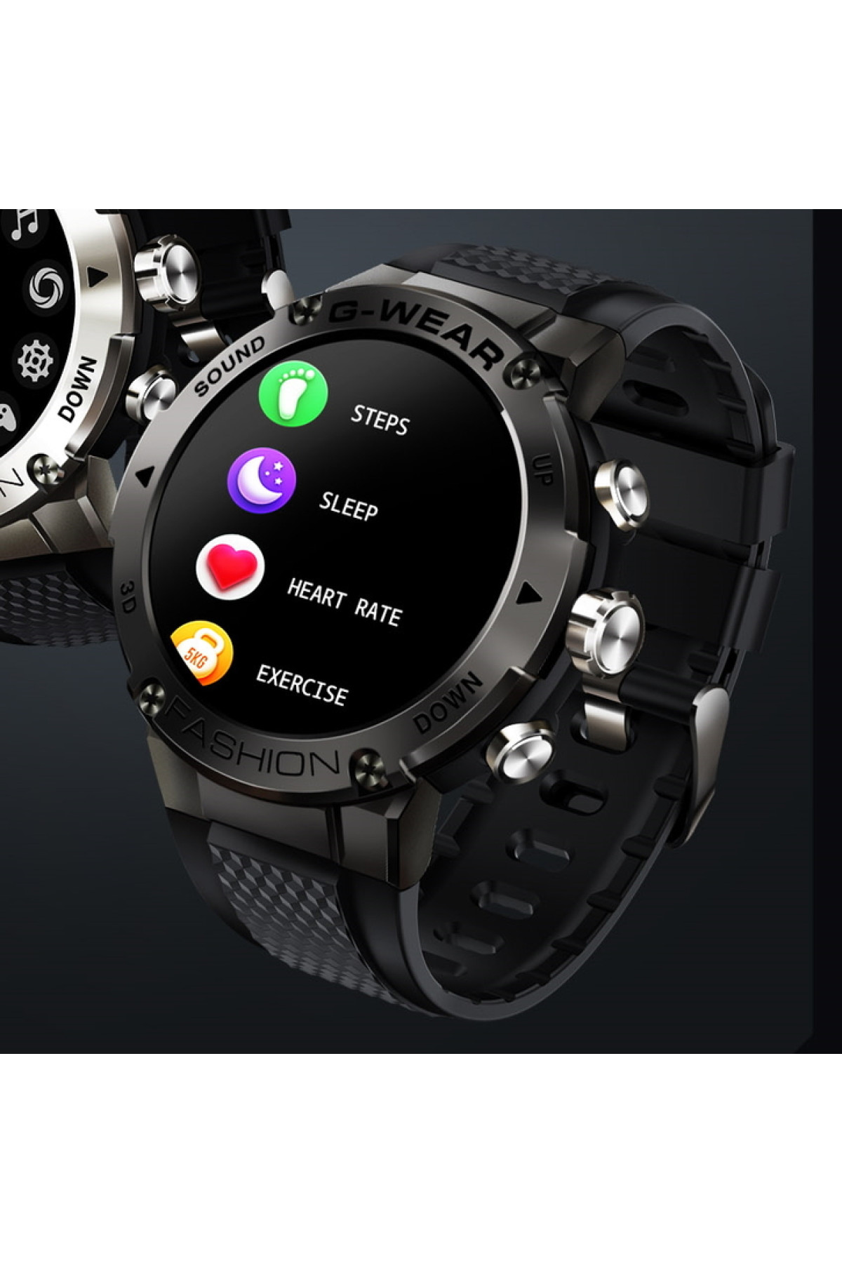 Смарт годинник  Smart Sport G-Wear Black