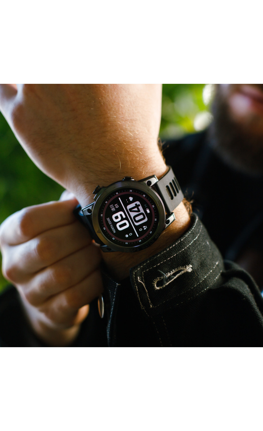 Смарт годинник  North Edge CrossFit GPS Black з компасом