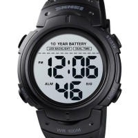 Чоловічий годинник  Skmei Neon 10 Bar Black