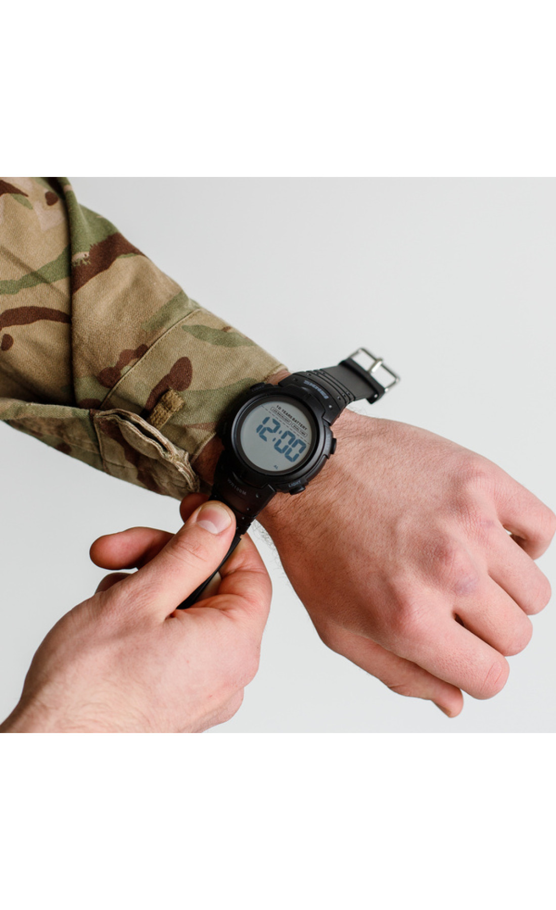 Чоловічий годинник  Skmei Neon 10 Bar Black