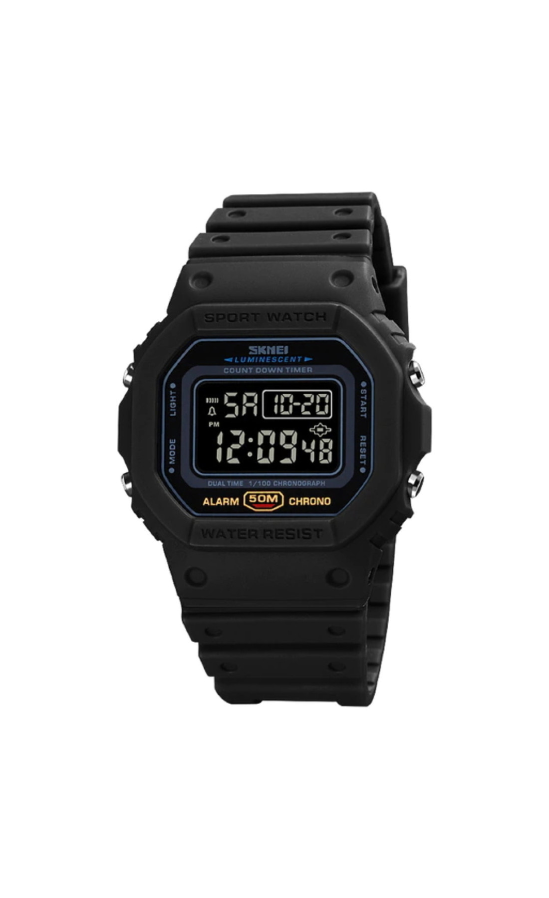 Чоловічий годинник  Skmei Dron Black