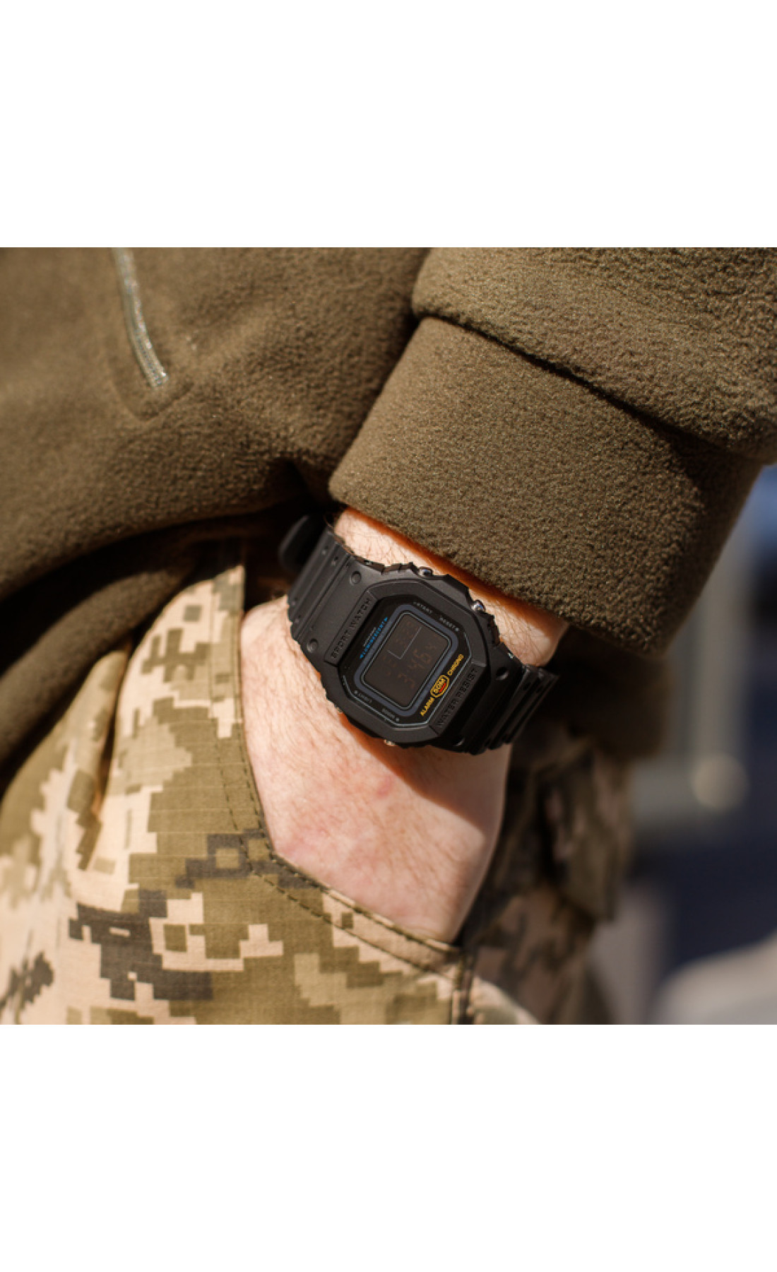 Чоловічий годинник  Skmei Dron Black