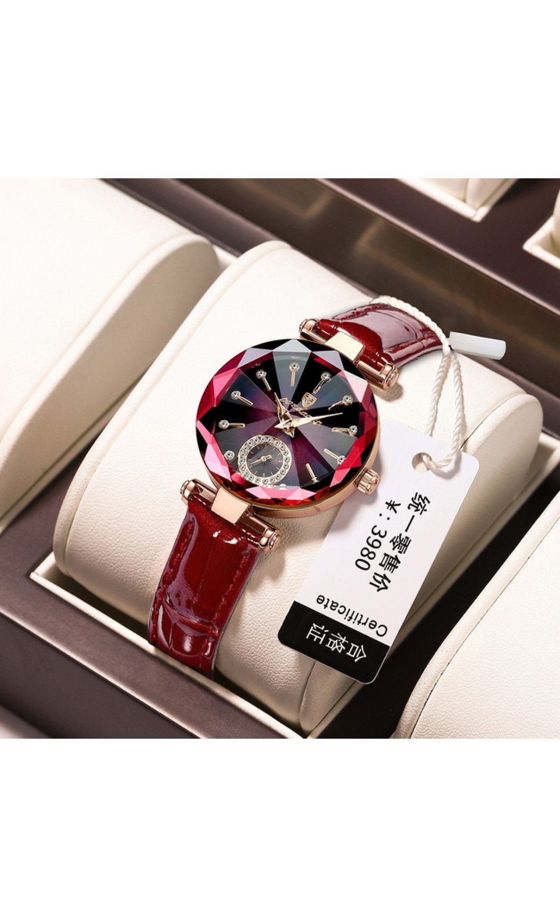 Жіночий годинник  Poedagar Bordo