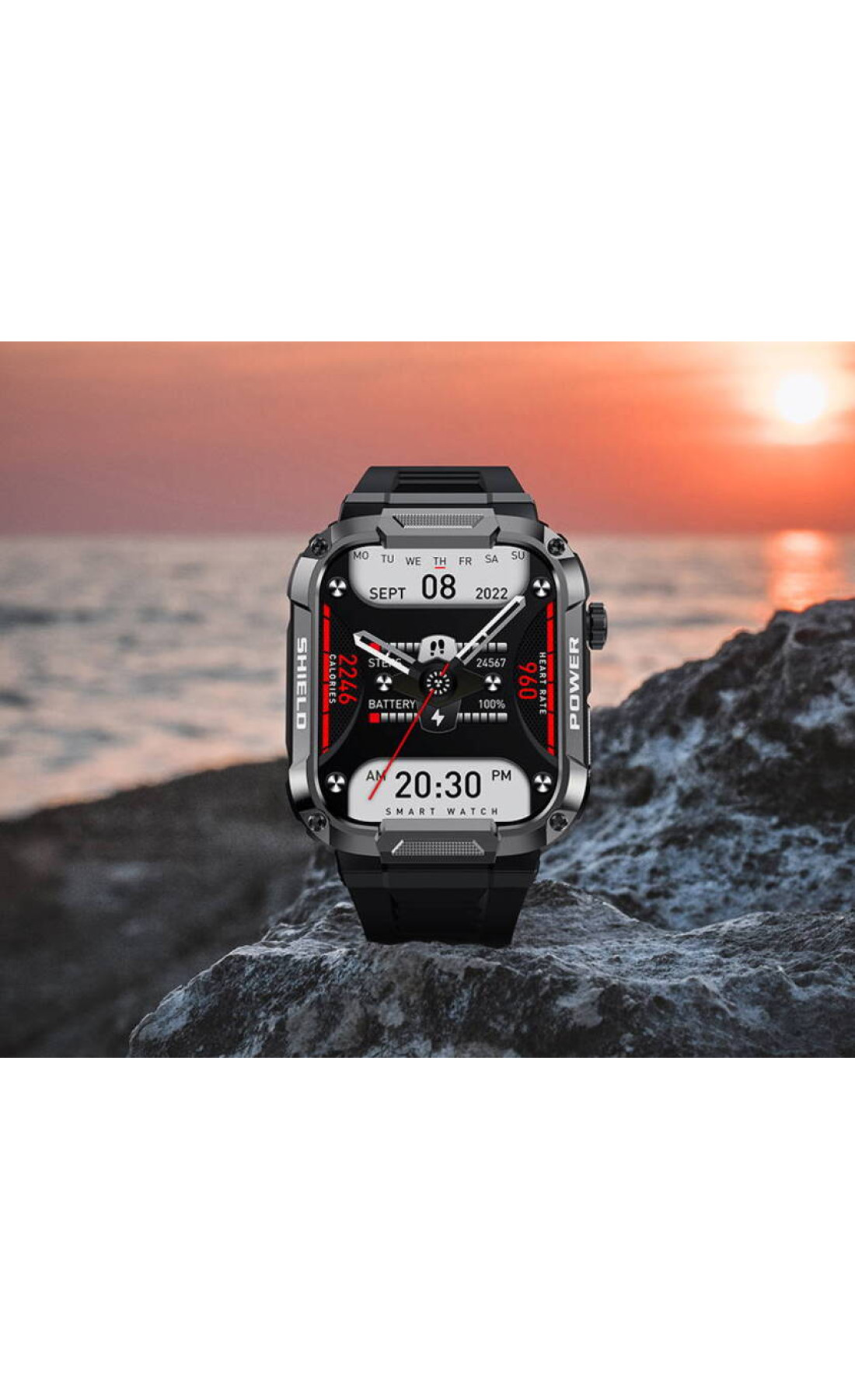 Смарт годинник  Smart Western Nano Black