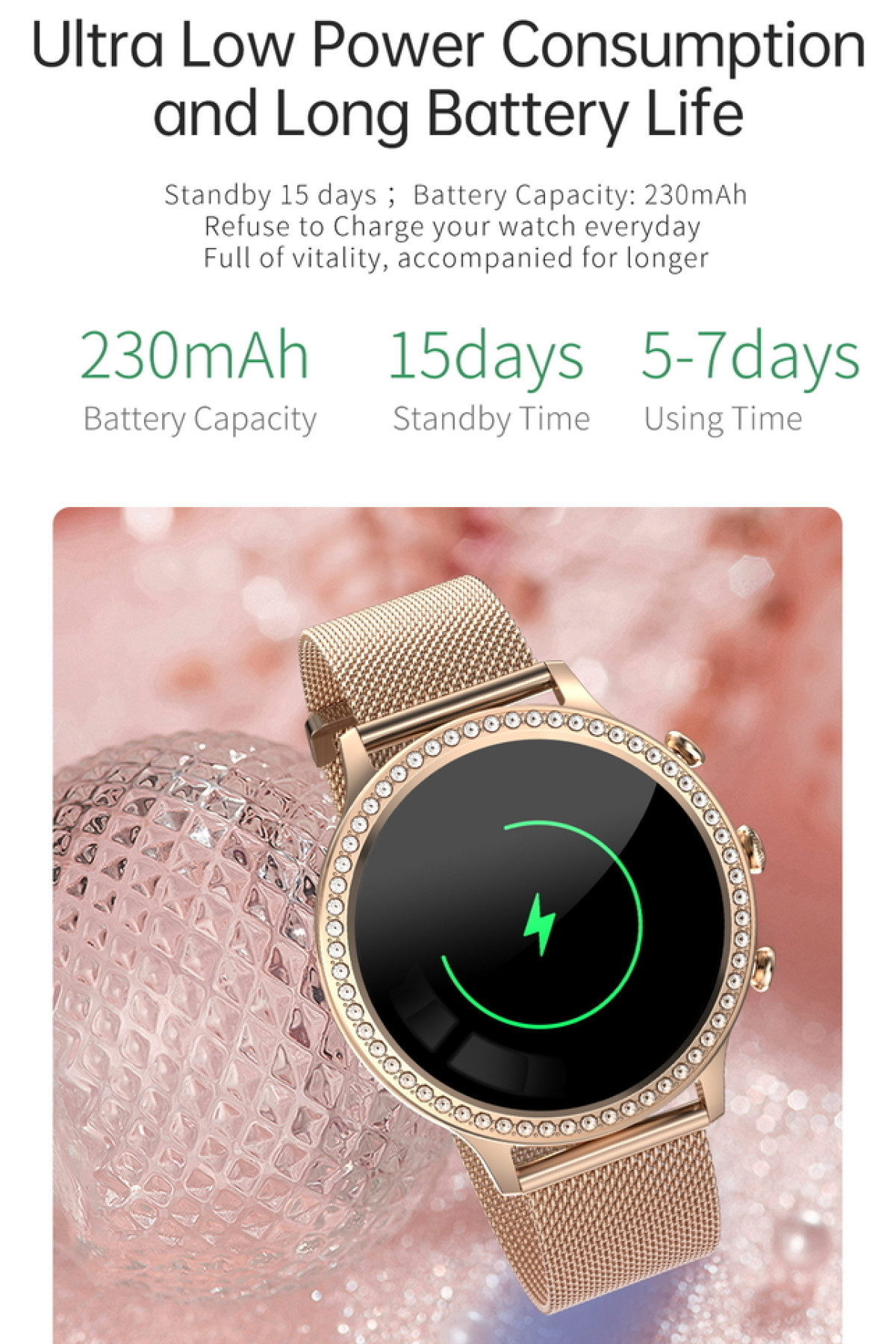 Смарт годинник  Smart IQ Girl Gold