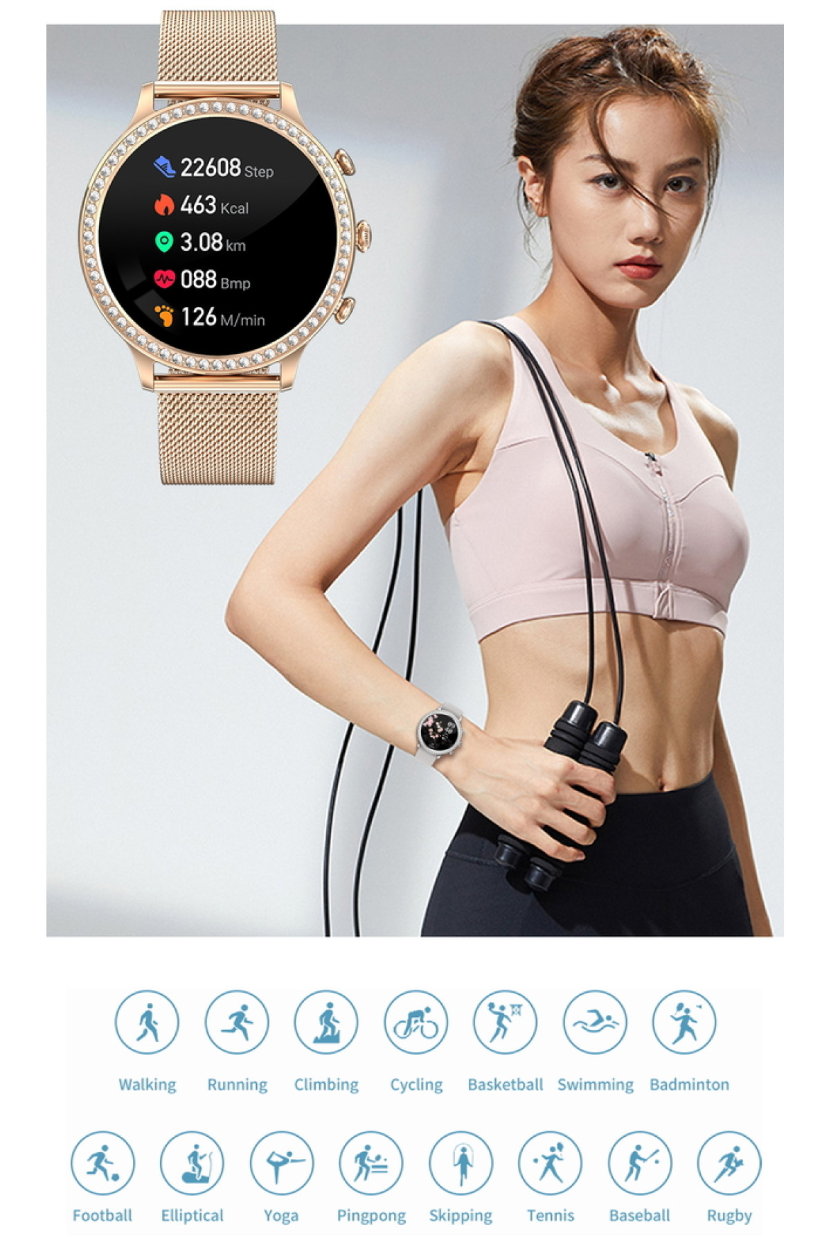 Смарт годинник  Smart IQ Girl Gold