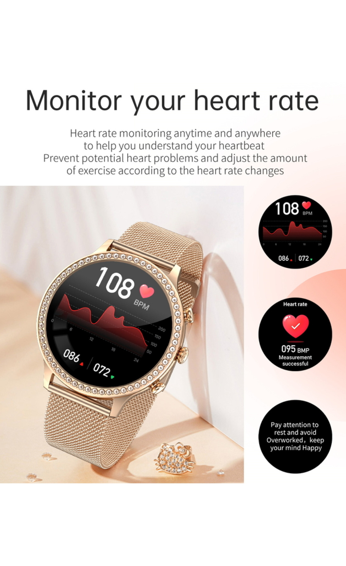 Смарт годинник  Smart IQ Girl Gold