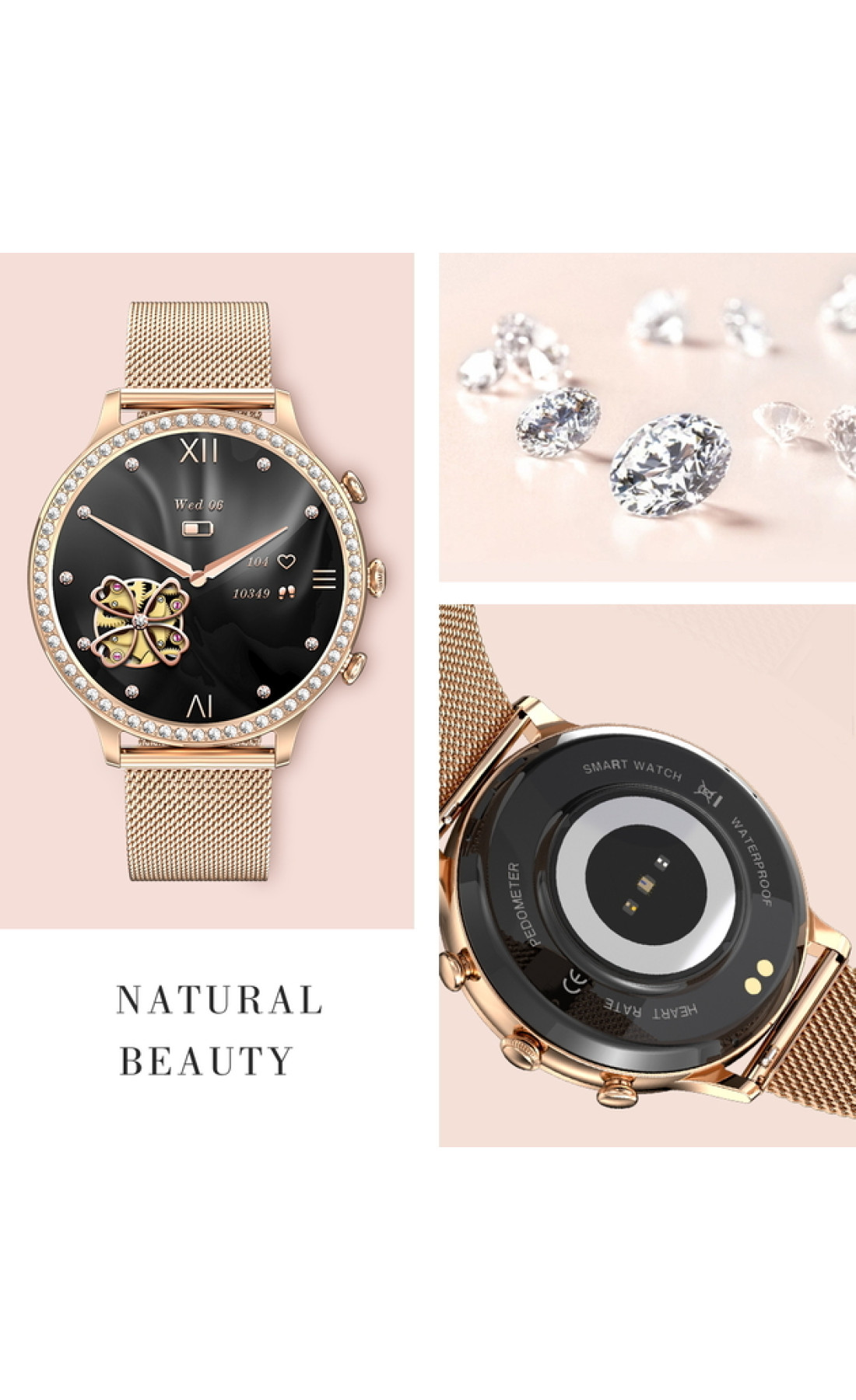 Смарт годинник  Smart IQ Girl Gold