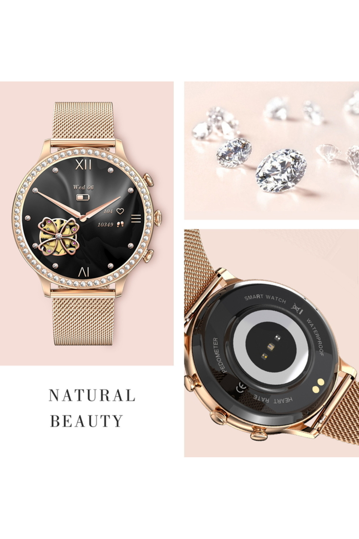 Смарт годинник  Smart IQ Girl Gold