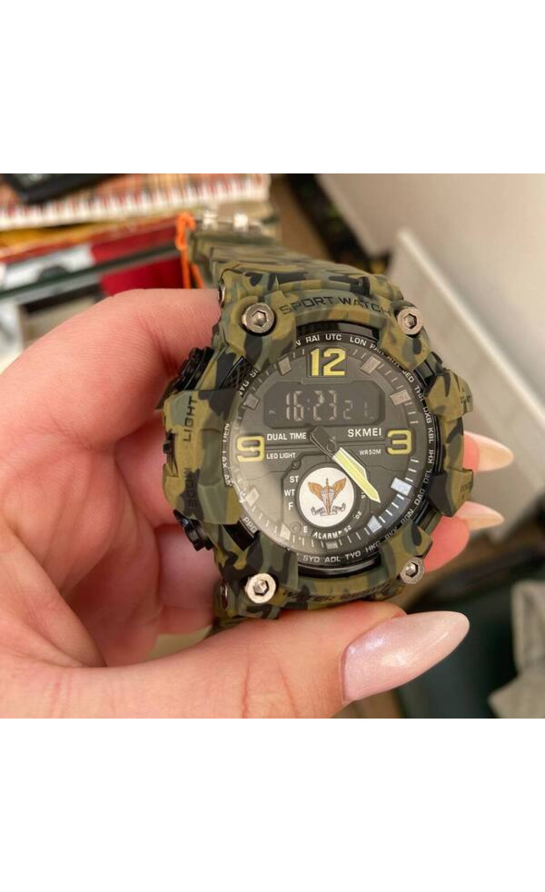 Чоловічий годинник  Skmei Brave з Вашим ЛОГО