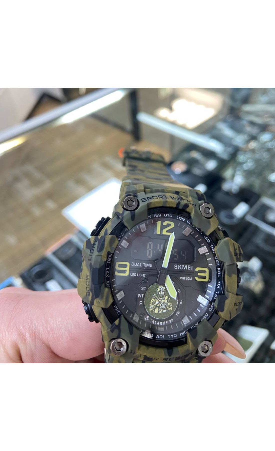 Чоловічий годинник  Skmei Brave з Вашим ЛОГО