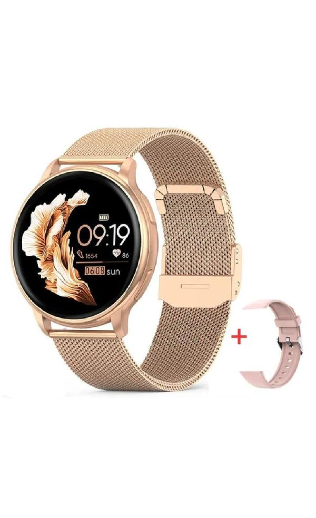 Смарт годинник  Smart Melisia Gold, 2 ремінці