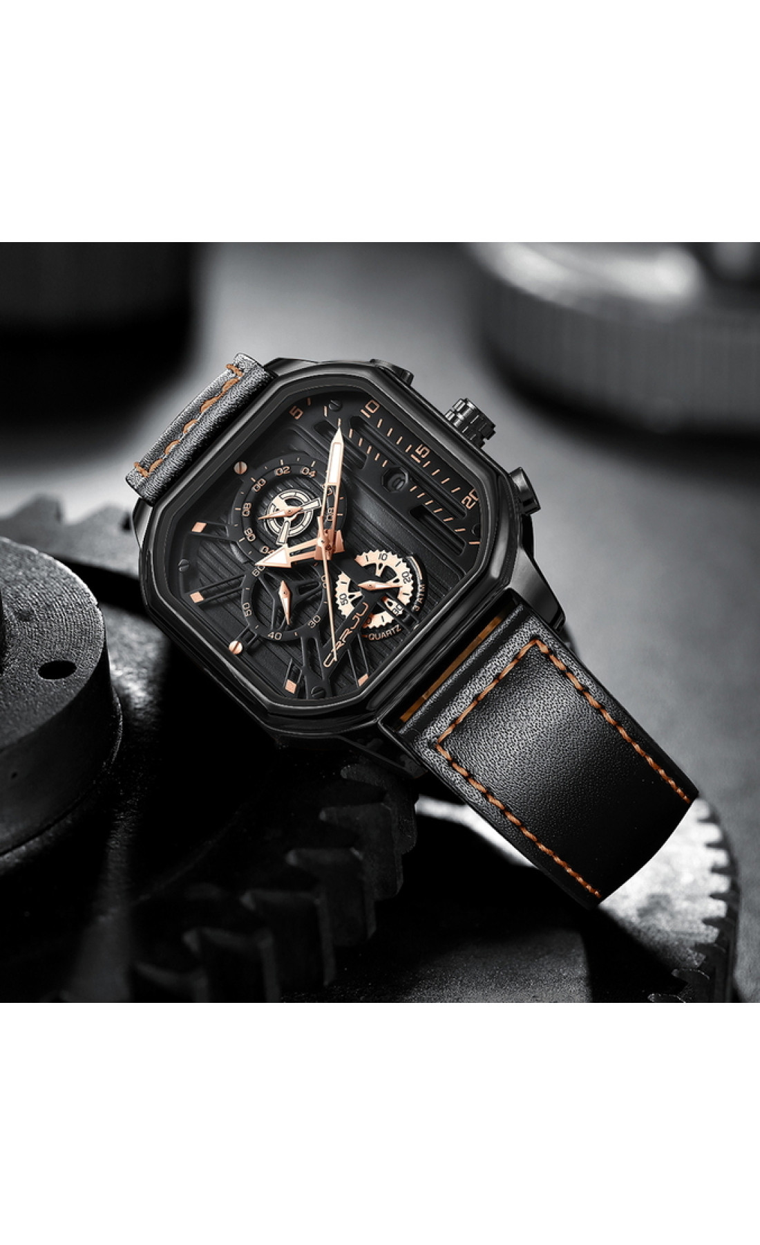 Чоловічий годинник  Crrju Faust